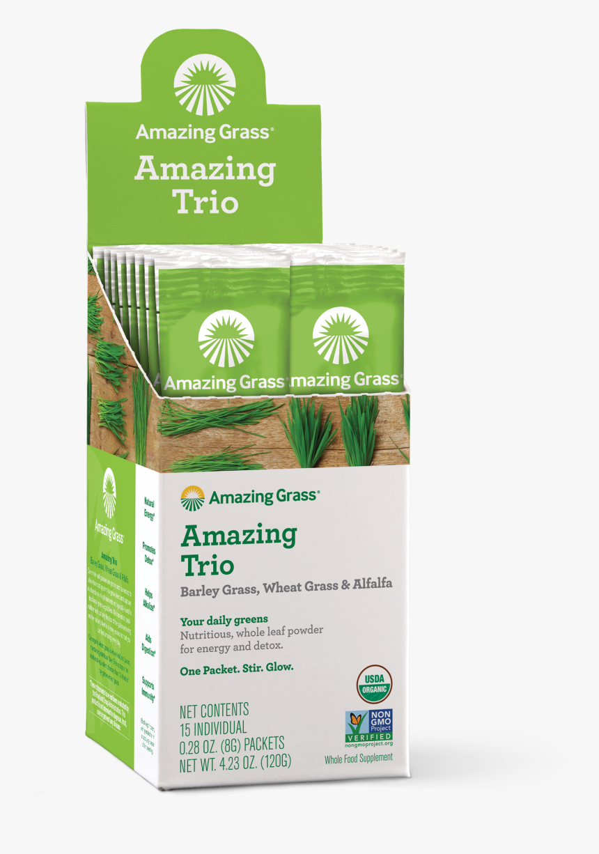 Amazing Grass Green Superfood Alkalize & Detox, HD Png Download