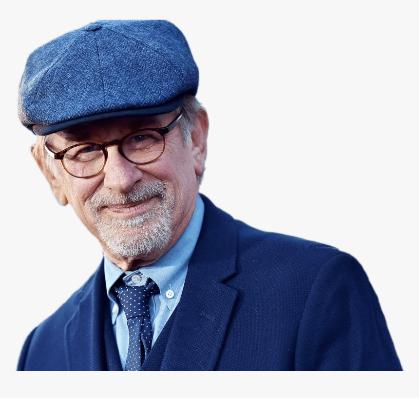 Steven Spielberg Wearing Blue Hat - Steven Spielberg, HD Png Download