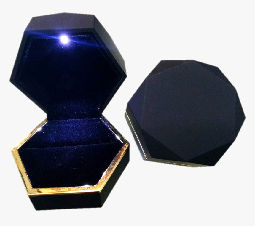 Octagon Black - Earrings, HD Png Download