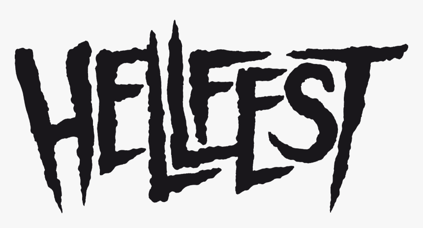 Hellfest Logo Noir, HD Png Download