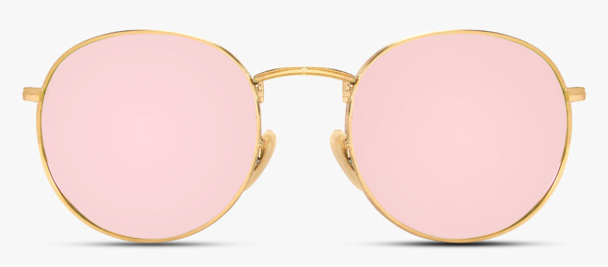 Retro Round Polarized Metal Frame Hipster Sunglasses - Colorfulness, HD Png Download