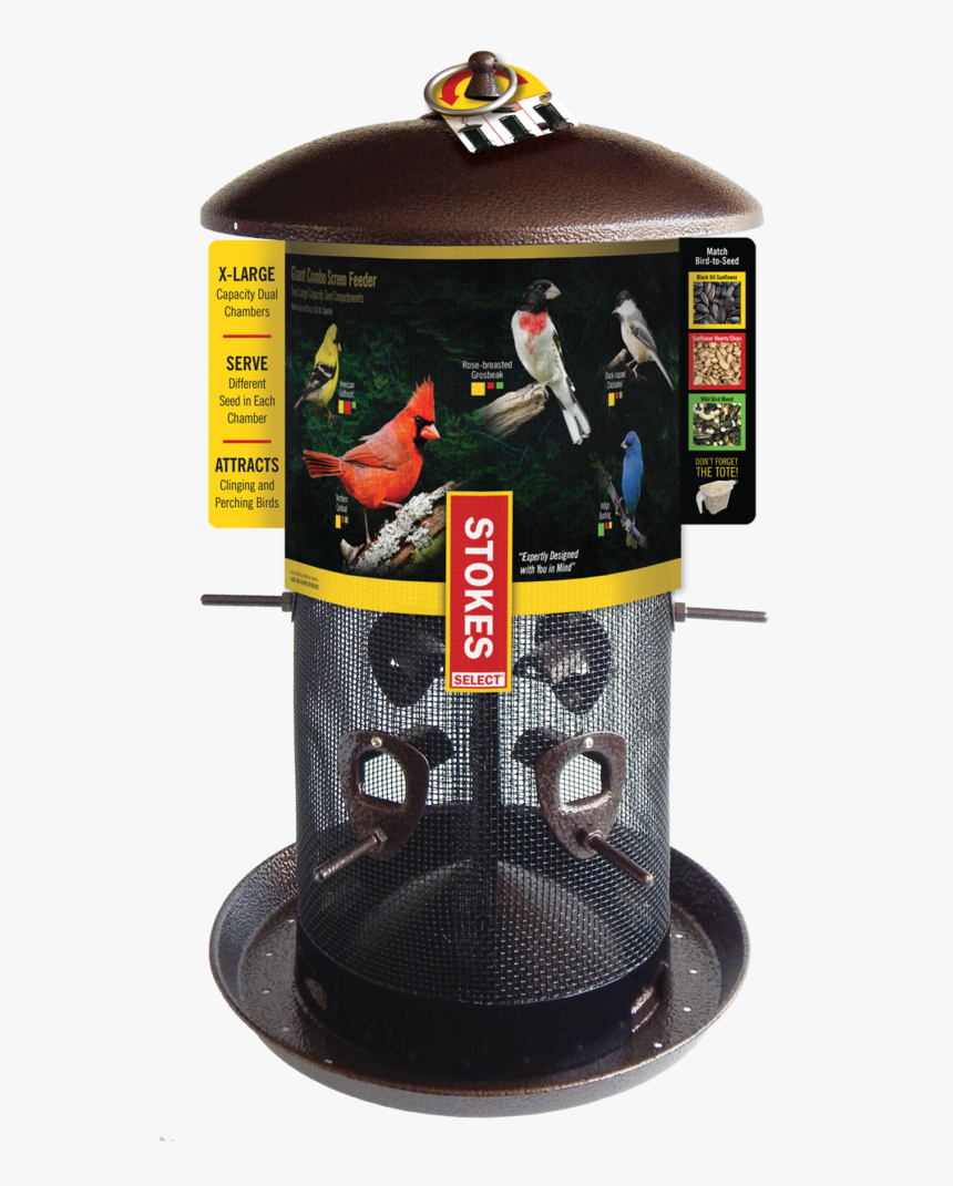 Stokes Select Giant Combo Screen Feeder In Packaging Giant Bird