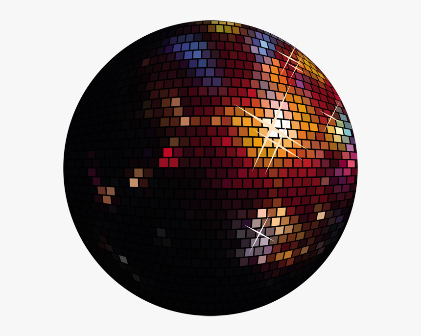 Nightclub Lights Png Download - Gold Disco Ball Png, Transparent Png