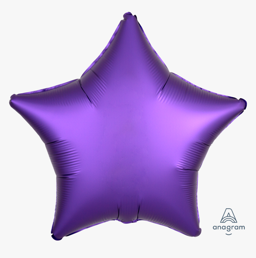 Purple Star Foil Balloon, HD Png Download