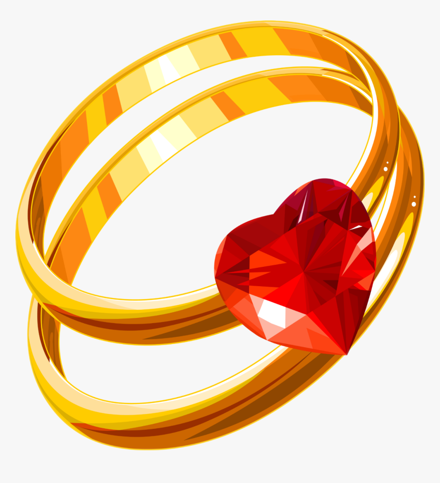 Diamond Ringashraf Clip Art At Clkercom Vector Clip - Wedding Rings, HD Png Download