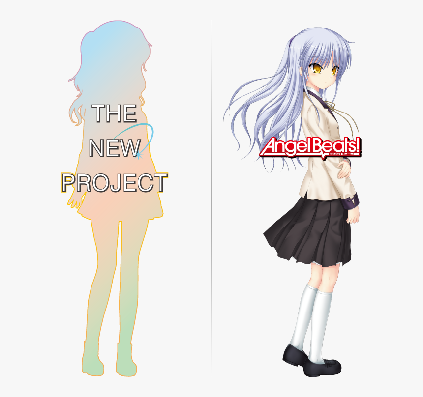 Bg Chara - Angel Beats, HD Png Download