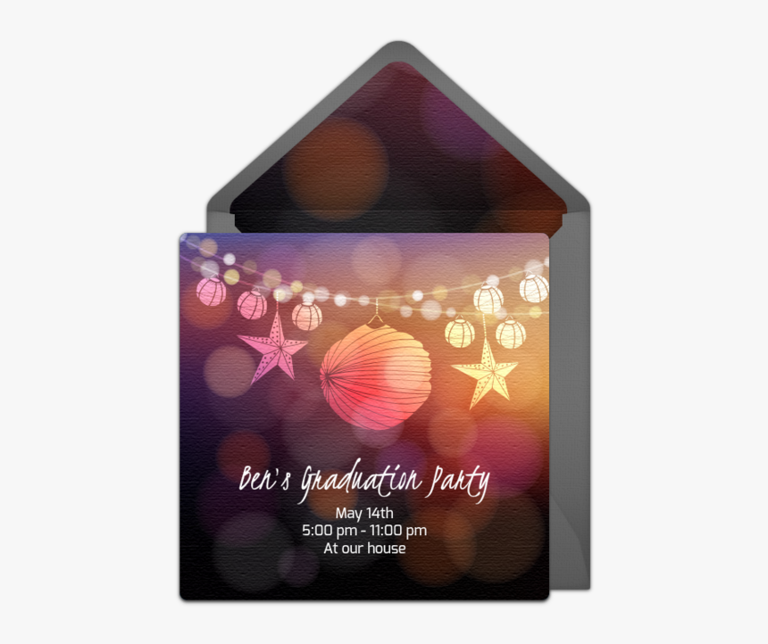 Clip Art Free Graduation Party Invitations - Party, HD Png Download