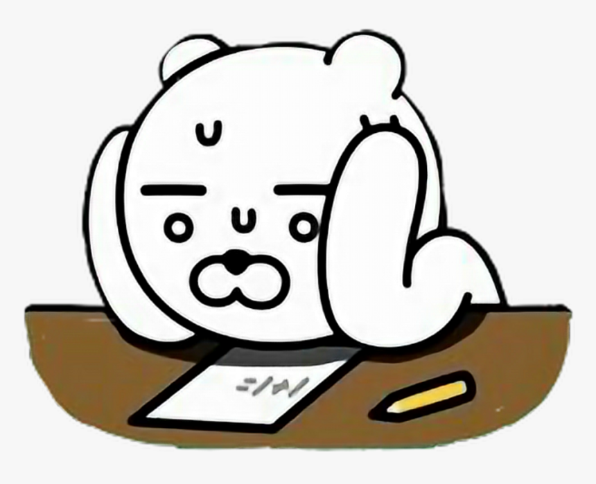 Ryan Bear Kakaofriends Kakao Cute Kawaii Bts - Ryan Kakao Friends Png, Transparent Png