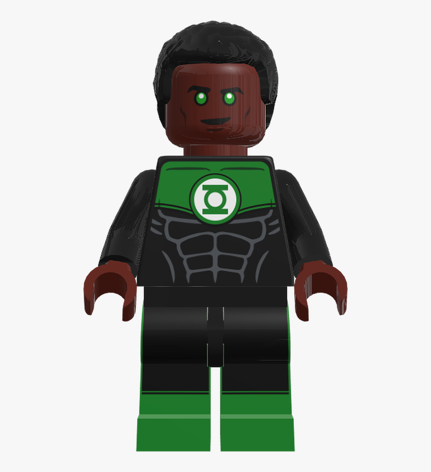 John Stewart Green Lantern Lego, HD Png Download