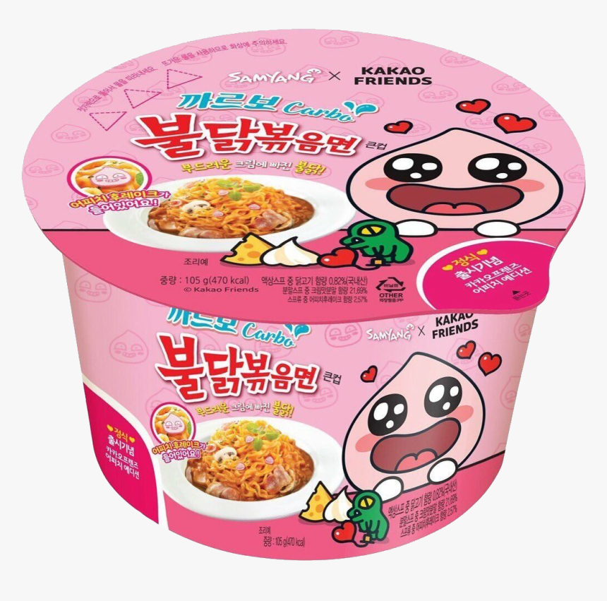 Image - Carbonara Buldak Bokkeum Myeon, HD Png Download