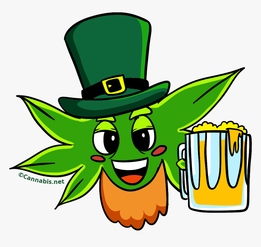 The Reefer Report For - St Patrick's Day Cannabis, HD Png Download