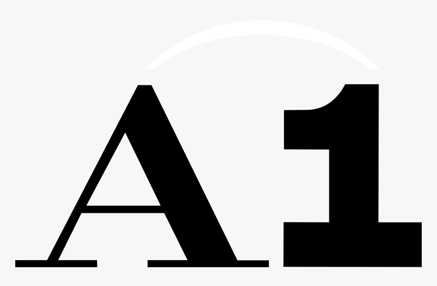 A1 Logo Black And White - A1 Telekom, HD Png Download