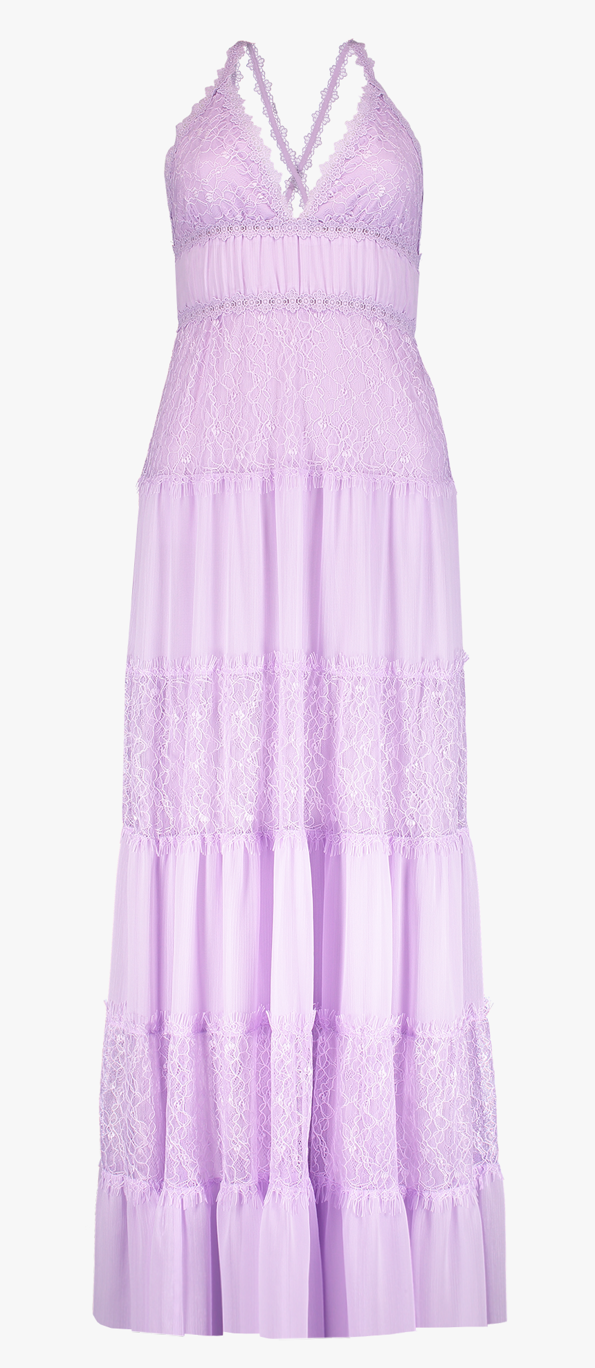 Full Length Front Image Amena Cross Back Lace Dress, HD Png Download