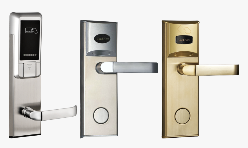 Transparent Lock Image Png - Hotel Door Lock, Png Download