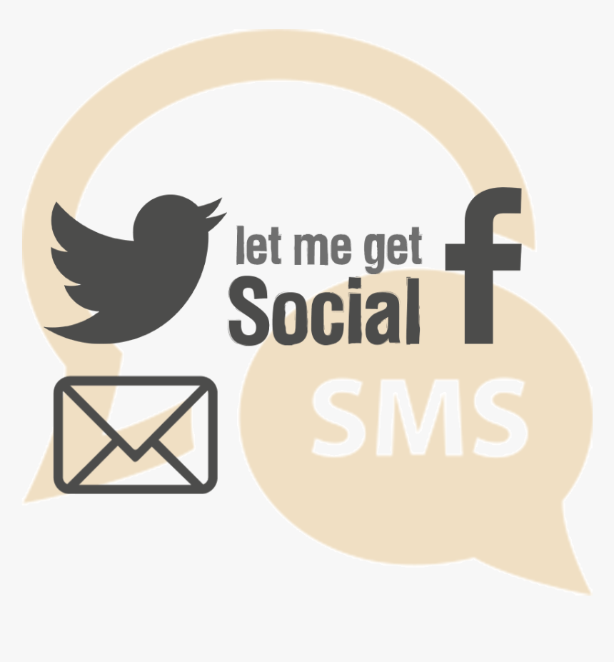 Social Media Share For Photo Booth - Silhouette, HD Png Download