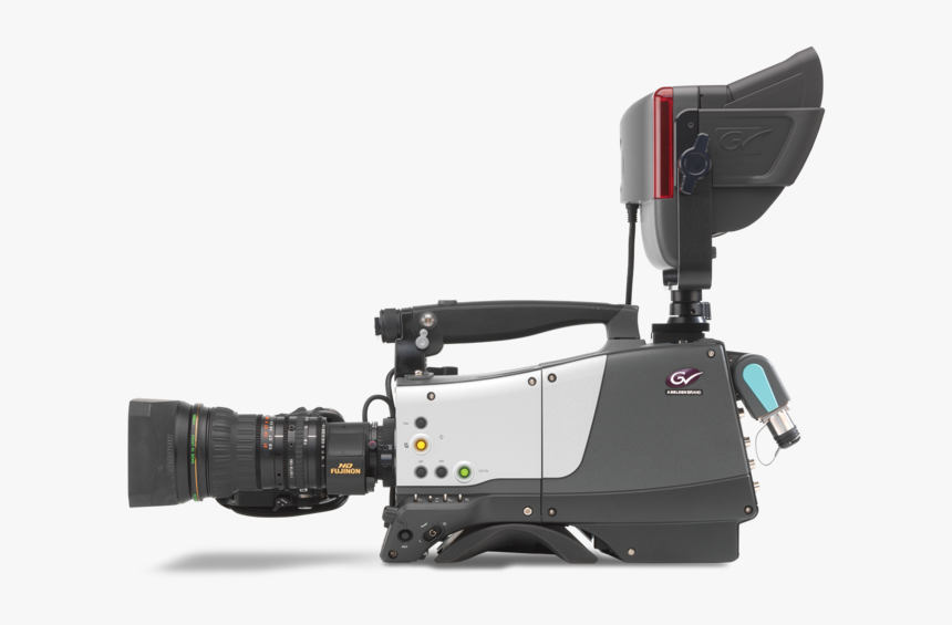 Focus 75 Live With Large Viewfinder Left View - Grass Valley Focus 75, HD Png Download