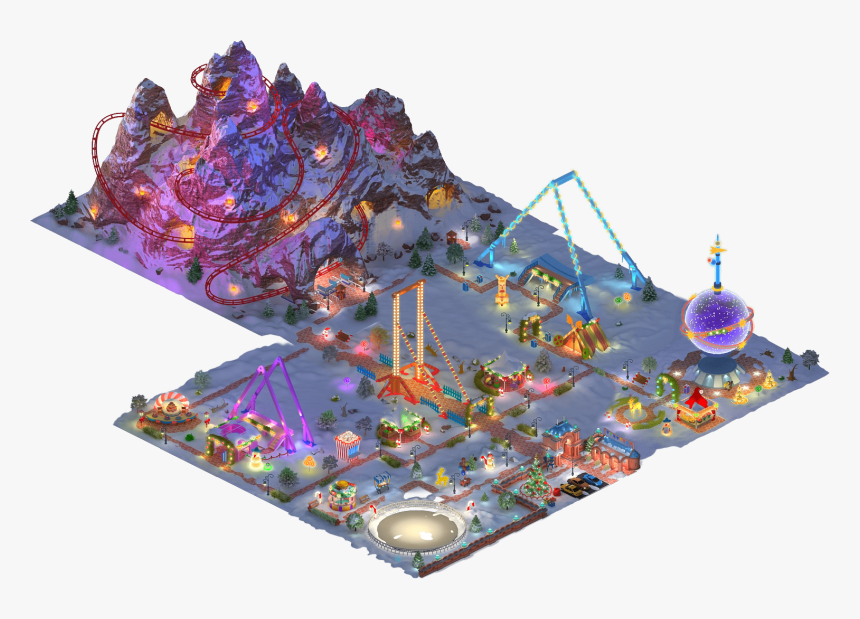 Megapolis Wiki - Roller Coaster, HD Png Download