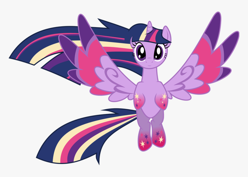 Sparkle Clipart Rainbow - My Little Pony Twilight Rainbow Power, HD Png Download