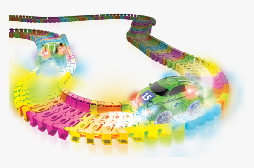 Twister Tracks 221 Neon Glow Track 1 Green Race Car - Neon Glow Twister Tracks Race Series 221, HD Png Download