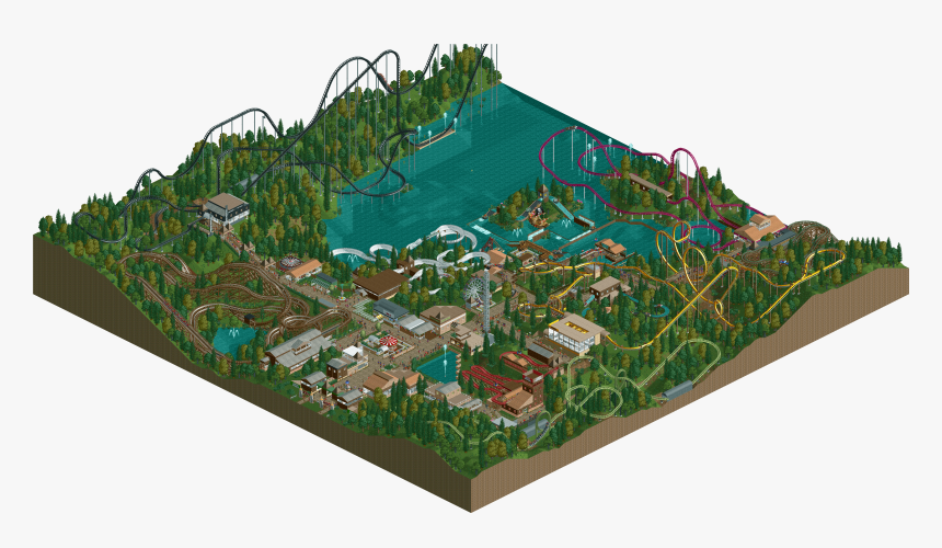 Amusement Park Png, Transparent Png