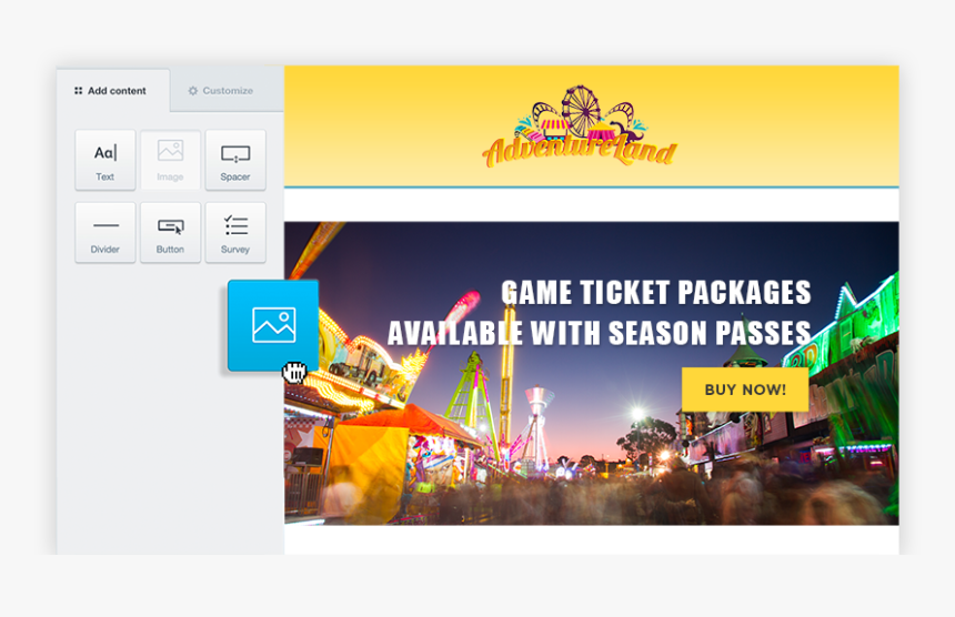 User Interface Design For Theme Park, HD Png Download