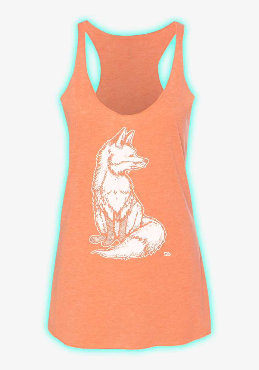 Transparent Fox Paw Print Png - Active Tank, Png Download