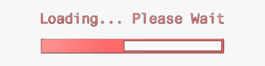 #loading #sticker #pleasewait #coral - Carmine, HD Png Download