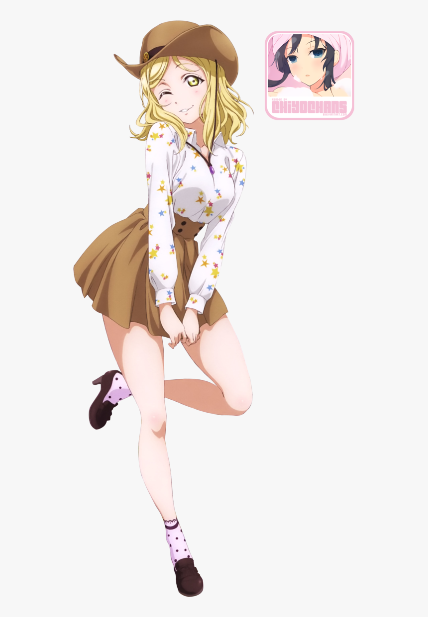 Render Mari Ohara - Mari Ohara Card, HD Png Download
