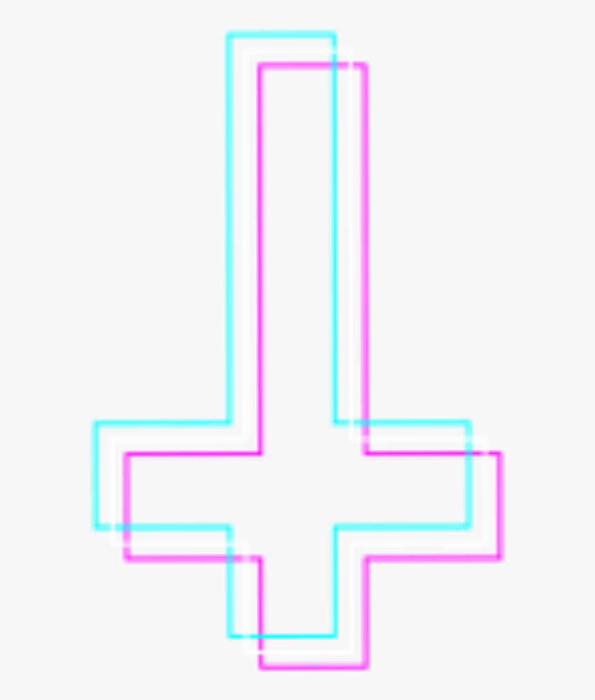 #cross #antichrist #invertedcross - Cross Antichrist Gif Png, Transparent Png