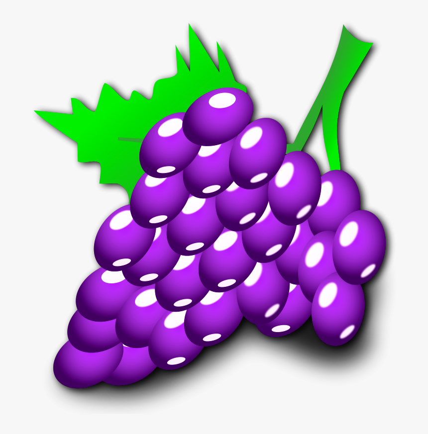Nicubunu Grapes Image - Grapes Animation, HD Png Download