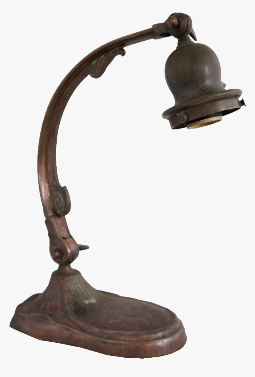 American Handel Brass Goose Neck One-light Table Lamp - Antique, HD Png Download