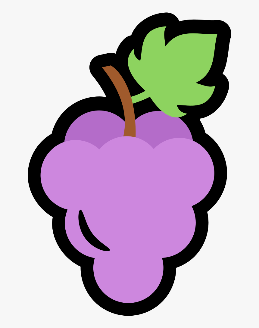 Grapes Icon - Iconos De Frutas Png, Transparent Png