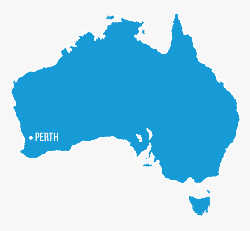 Transparent Quokka Png - Map Of Australia Colours, Png Download