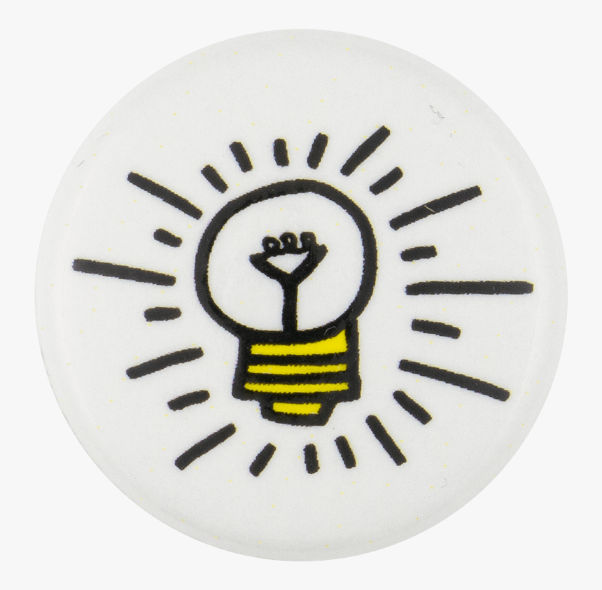 Keith Haring Lightbulb - Sun Icon Png, Transparent Png