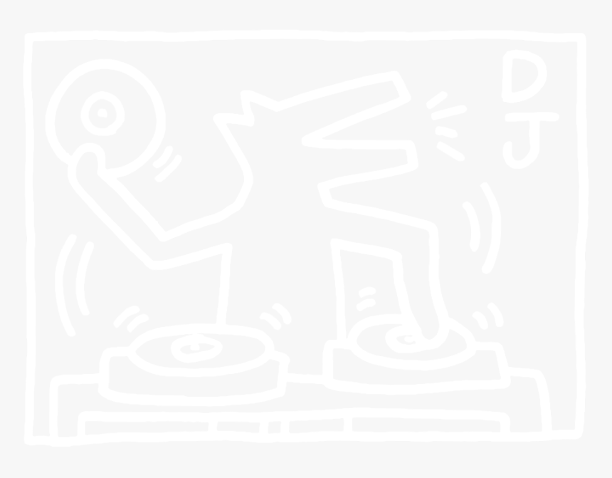 Keith Haring Larry Levan, HD Png Download