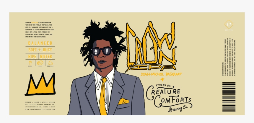 Basquiat - Cartoon, HD Png Download