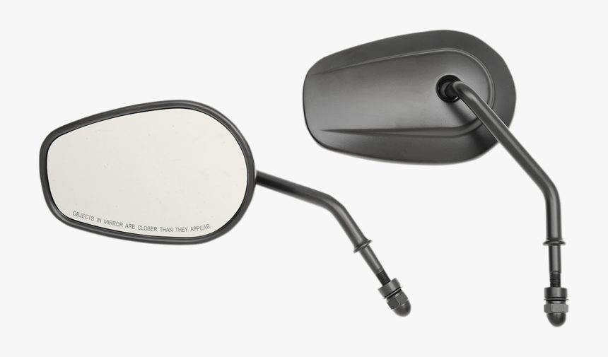Black Harley Mirrors, HD Png Download