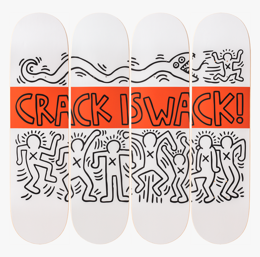 Crack Is Wack Skateboard, HD Png Download