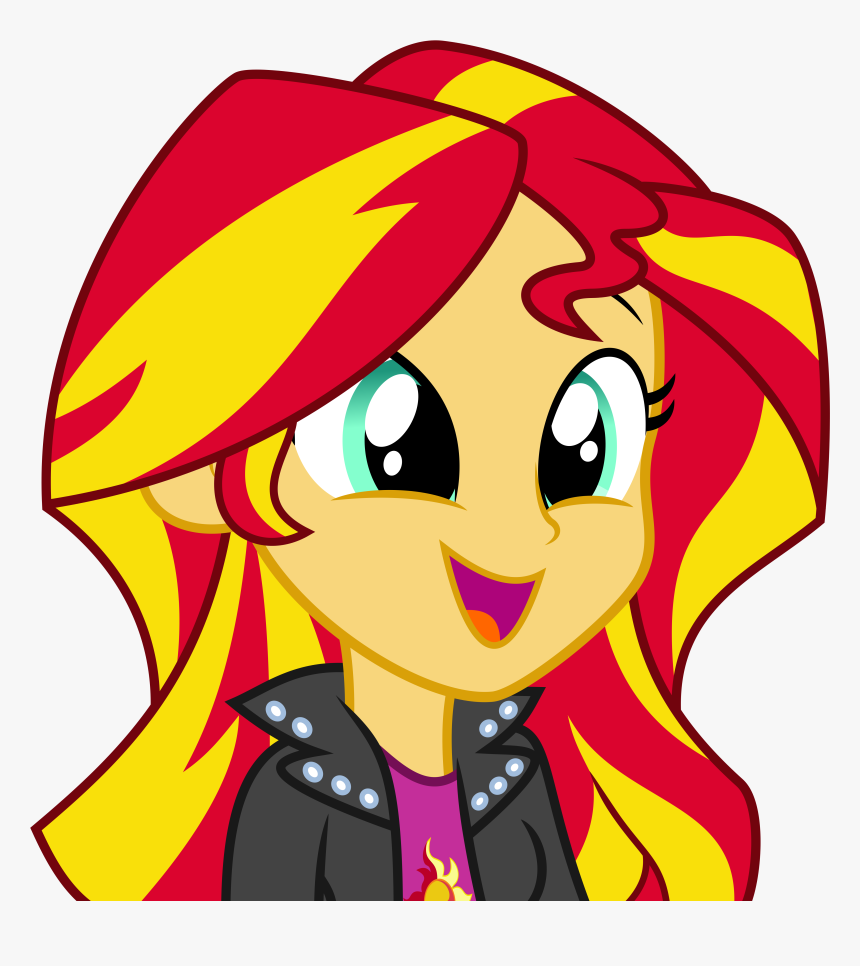 Equestria Girls Sunset Shimmer Happy, HD Png Download
