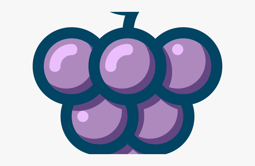 Guarantee Clipart Grape - Grapes Clip Art, HD Png Download