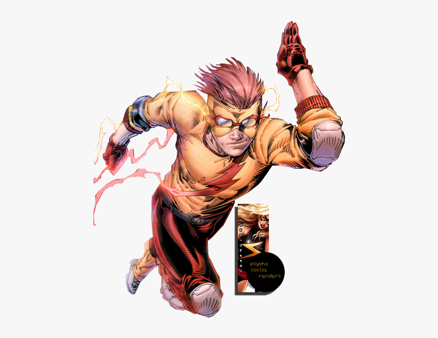 Wally West Comics Png, Transparent Png