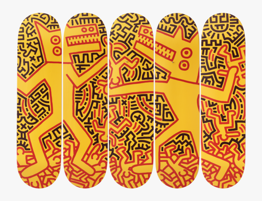 Keith Haring - Monsters - Skateroom, HD Png Download