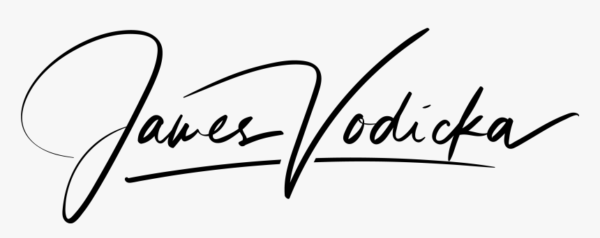 James Vodicka Black Hires - Calligraphy, HD Png Download