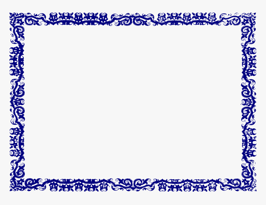 15 Fancy Vector Borders Images Free Vector Decorative - Halloween Border Black And White, HD Png Download