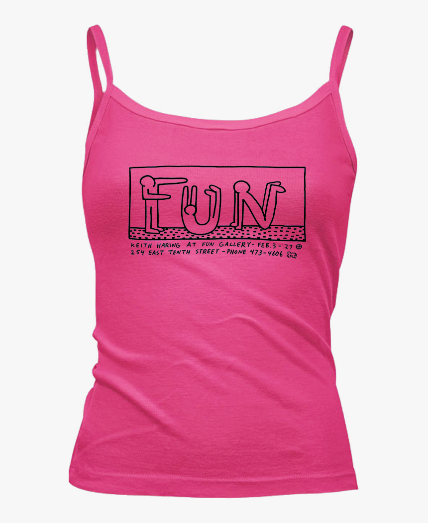 Womens-pink Tank - Active Tank, HD Png Download