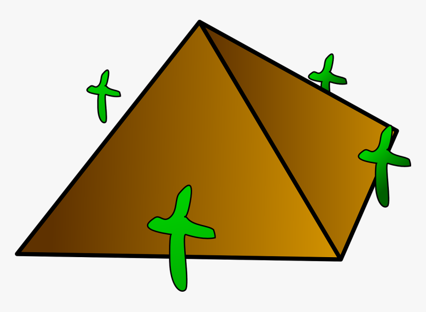 Pyramid Birds Egypt Free Photo - Pyramid Clip Art, HD Png Download