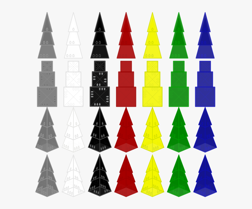 Printing With Pyramids - Clip Art, HD Png Download