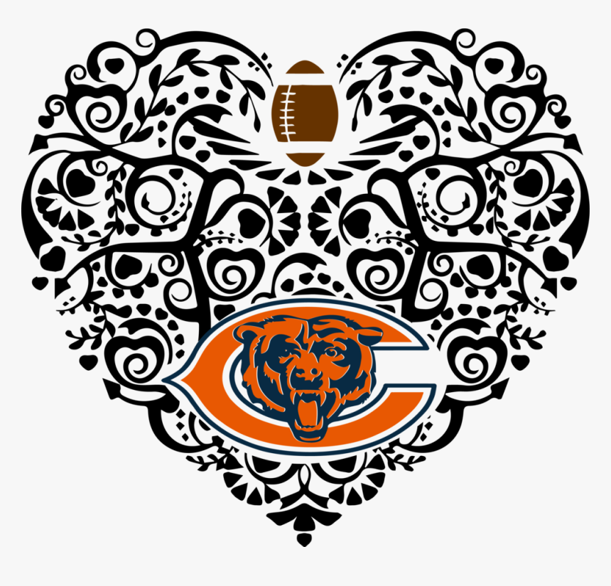 Bears Football Svg Digital Cut Files - Love Jalandhar, HD Png Download