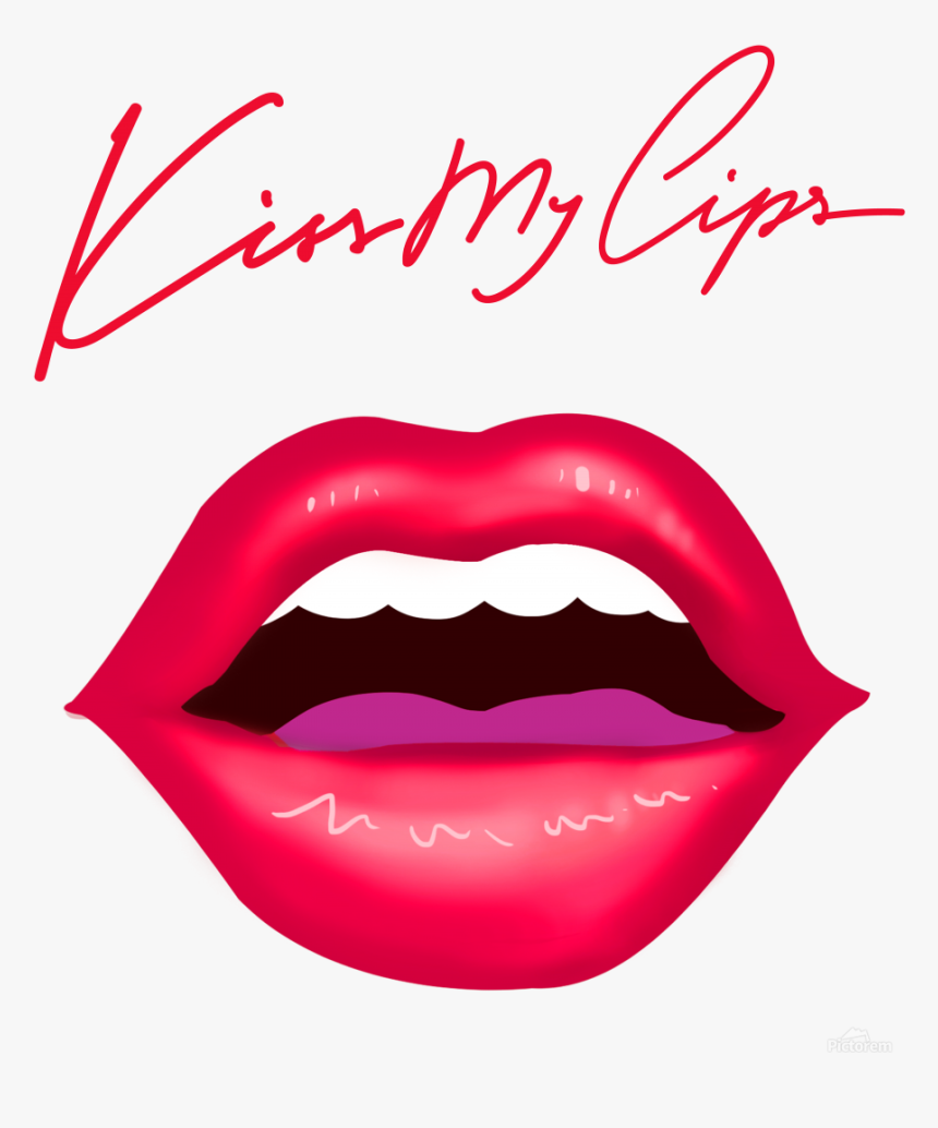 Kiss121a Print - Lips, HD Png Download