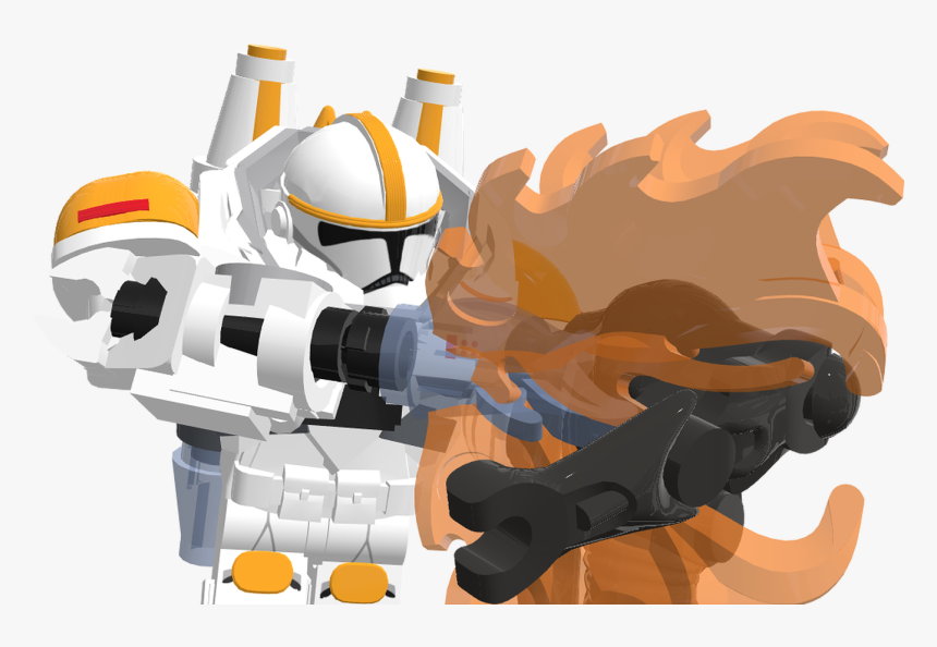 Lego Star Wars Blaze Trooper, HD Png Download
